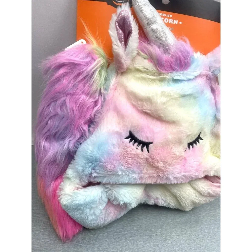HYDE & EEK! Toddler Unicorn Headpiece & Tail Costume